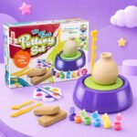 Brainy Bugs Kids Pottery Wheel Creative Clay Set