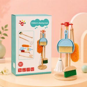 Brainy Bugs Kids Cleaning Tools Pretend Play Set