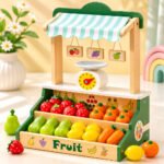 Brainy Bugs Fruit Stall Market Pretend Play Set